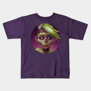 Cyberpunk  skull Kids T-Shirt